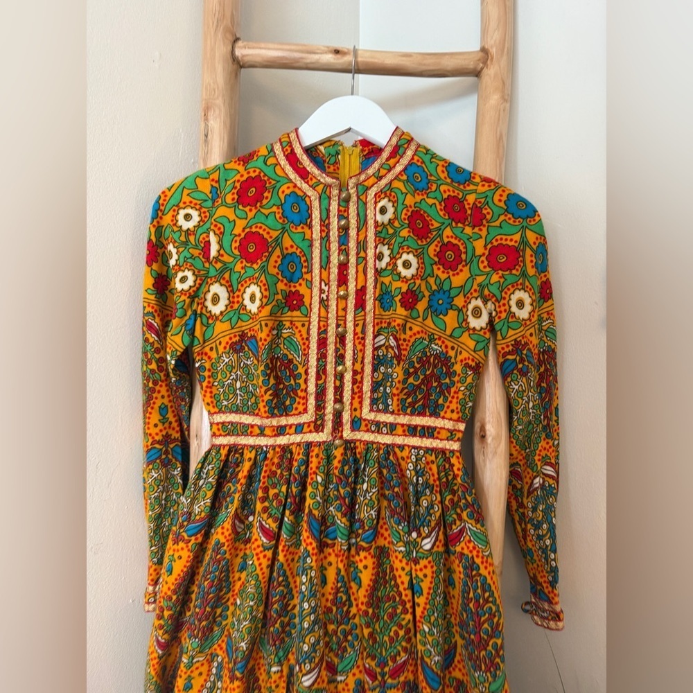 MAKANNA Inc Of Boston Vintage Hostess Romper 1960s XS - Picture 9 of 12